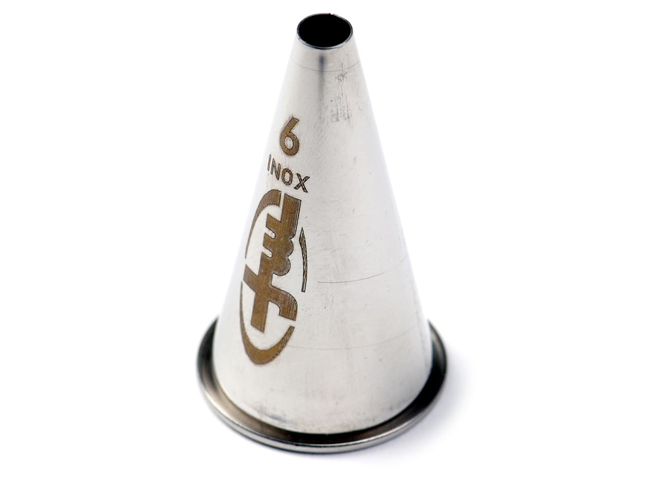 Douille pâtisserie - unie inox - Ø 0,6 cm - Mallard Ferrière