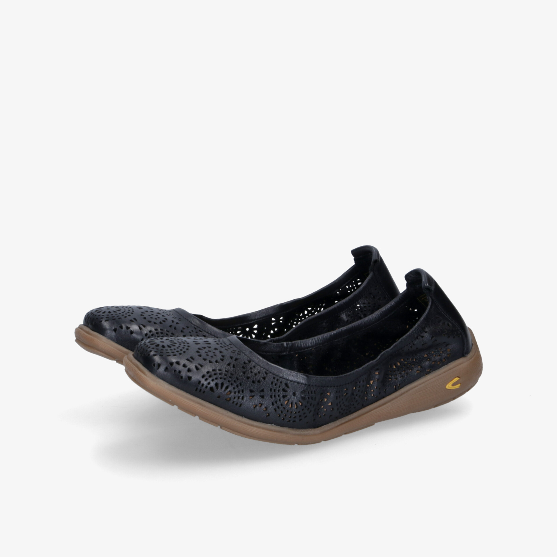 camel active Damen Ballerinas schwarz