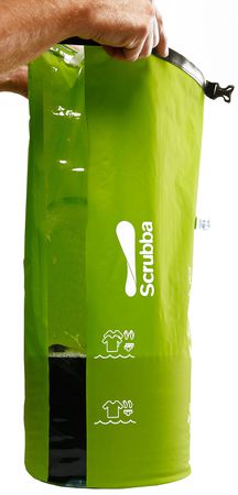 SCRUBBA Outdoor-Waschmaschine  grün