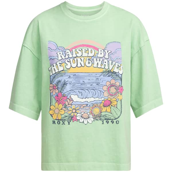 T-shirt ROXY SWEET SHINE B W ZEPHYR GREEN