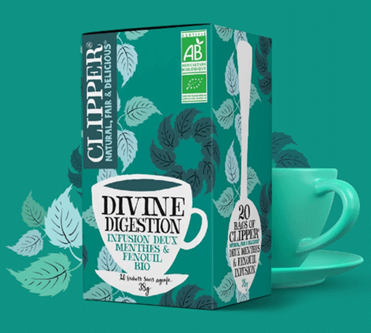 Infusion Divine digestion bio 20 sachets - CLIPPER