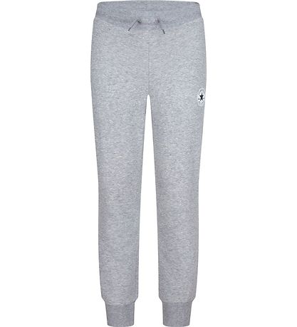 Converse Jogginghosen - Terry Hypothek - Grey Heather/Black
