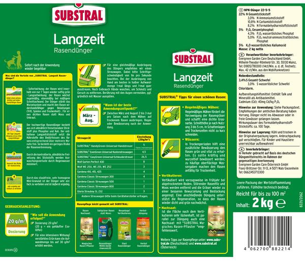 Substral® Rasendünger mit Langzeitwirkung