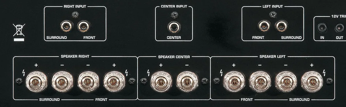 Rotel RMB-1555 Noir Amplis de puissance