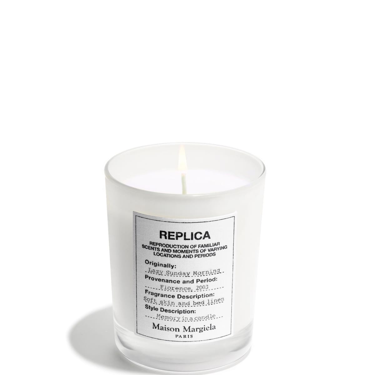 Maison Margiela REPLICA Lazy Sunday Morning Bougie Parfumée Enveloppante
