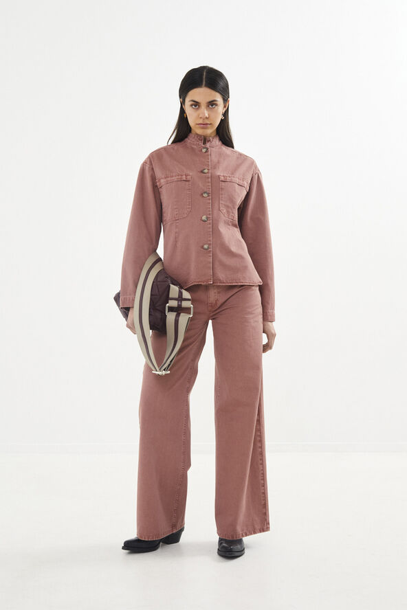 Rabens Saloner Canvas light pants - Ini Dessert sand
