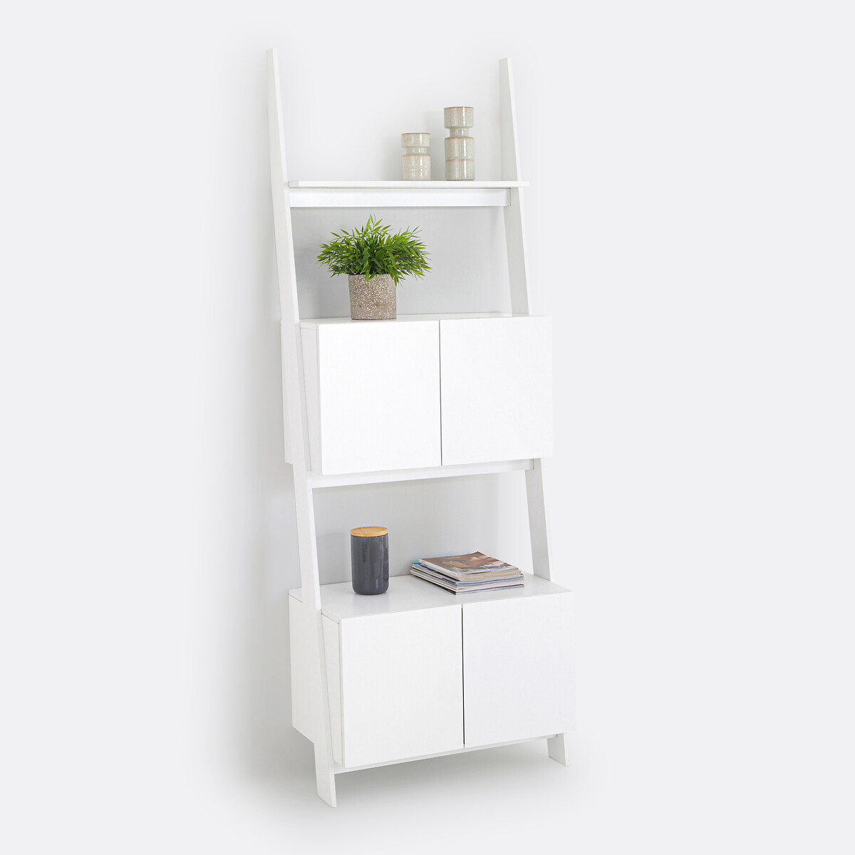 LA REDOUTE INTERIEURS<br>Estante de parede tipo escada, 4 portas, Domeno