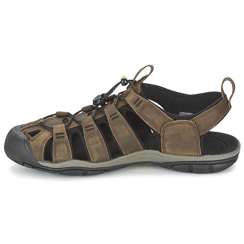 Keen - CLEARWATER CNX LEATHER - Marron / Noir