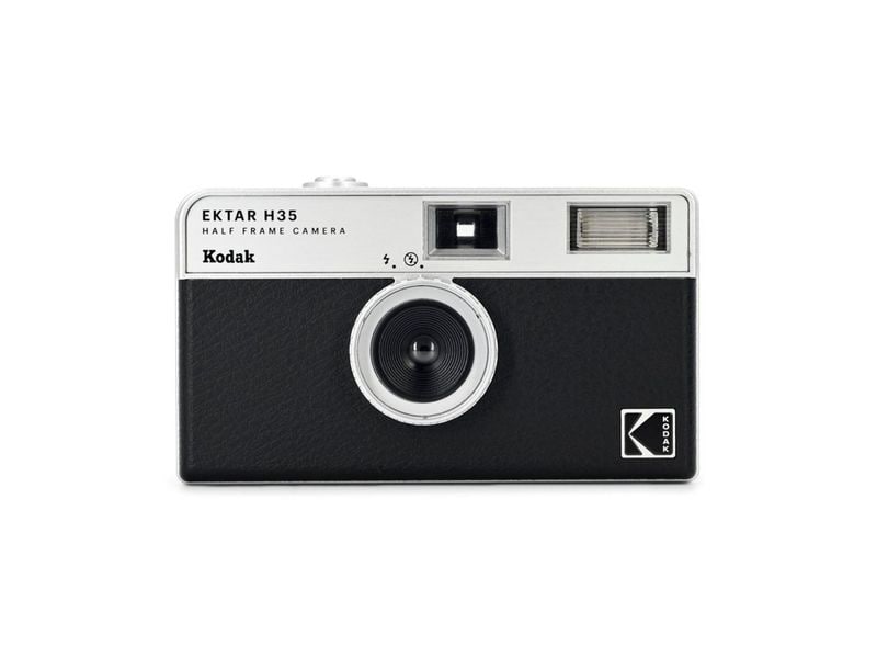 Kodak Analogkamera Ektar H35 Schwarz Halbformat Analoge Kamera