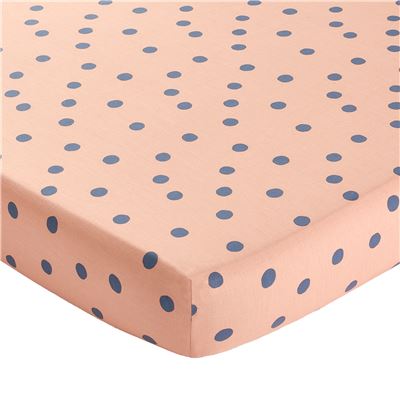 Linge de lit coton lavé pois et carreaux - BECQUET CRÉATION