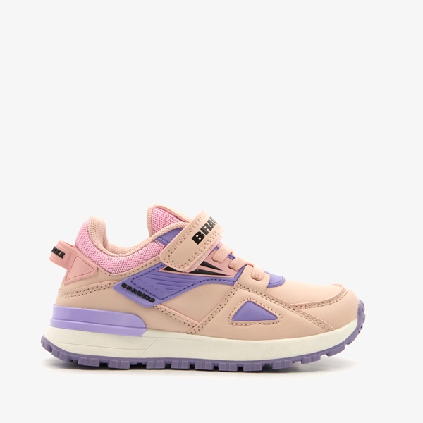 Braqeez meisjes sneakers roze paars