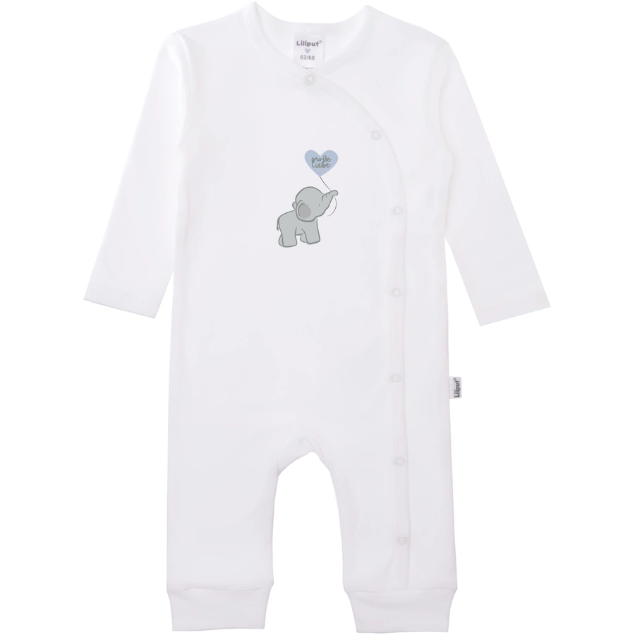 Liliput Jumpsuit im 2er Set Elefant weiss hellblau