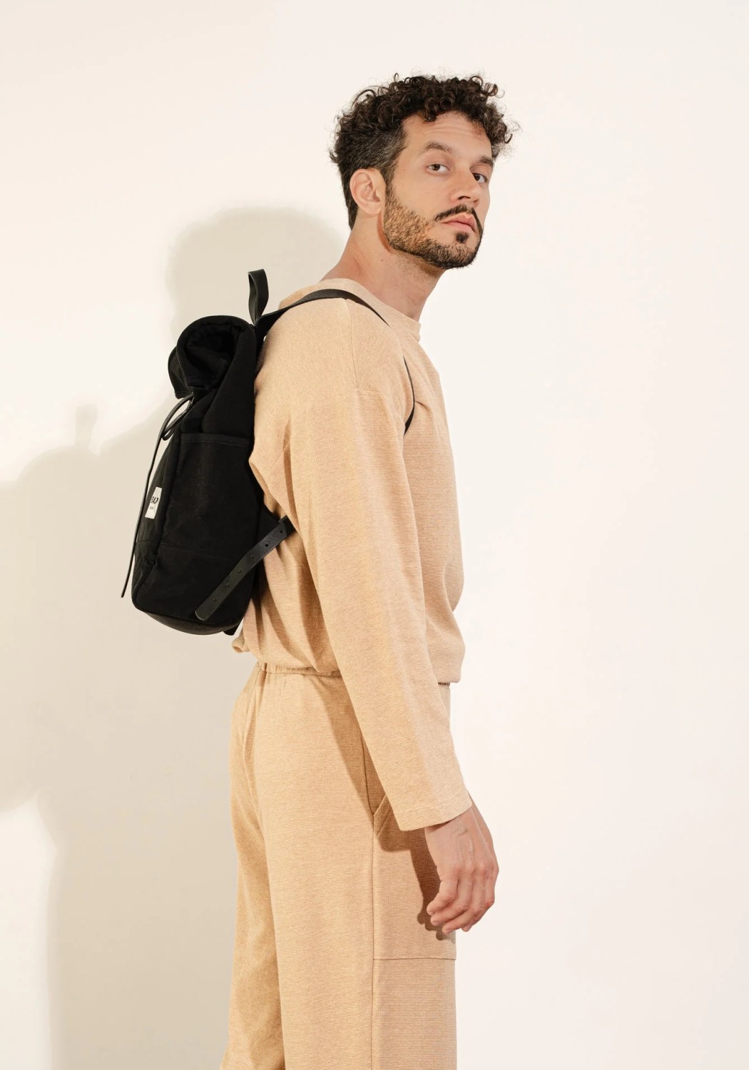 BADI Culture Roll-Over Rucksack Roll-Over Backpack Black