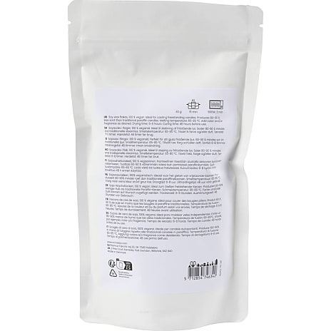 Creotime soyavoks creme - fritstående lys