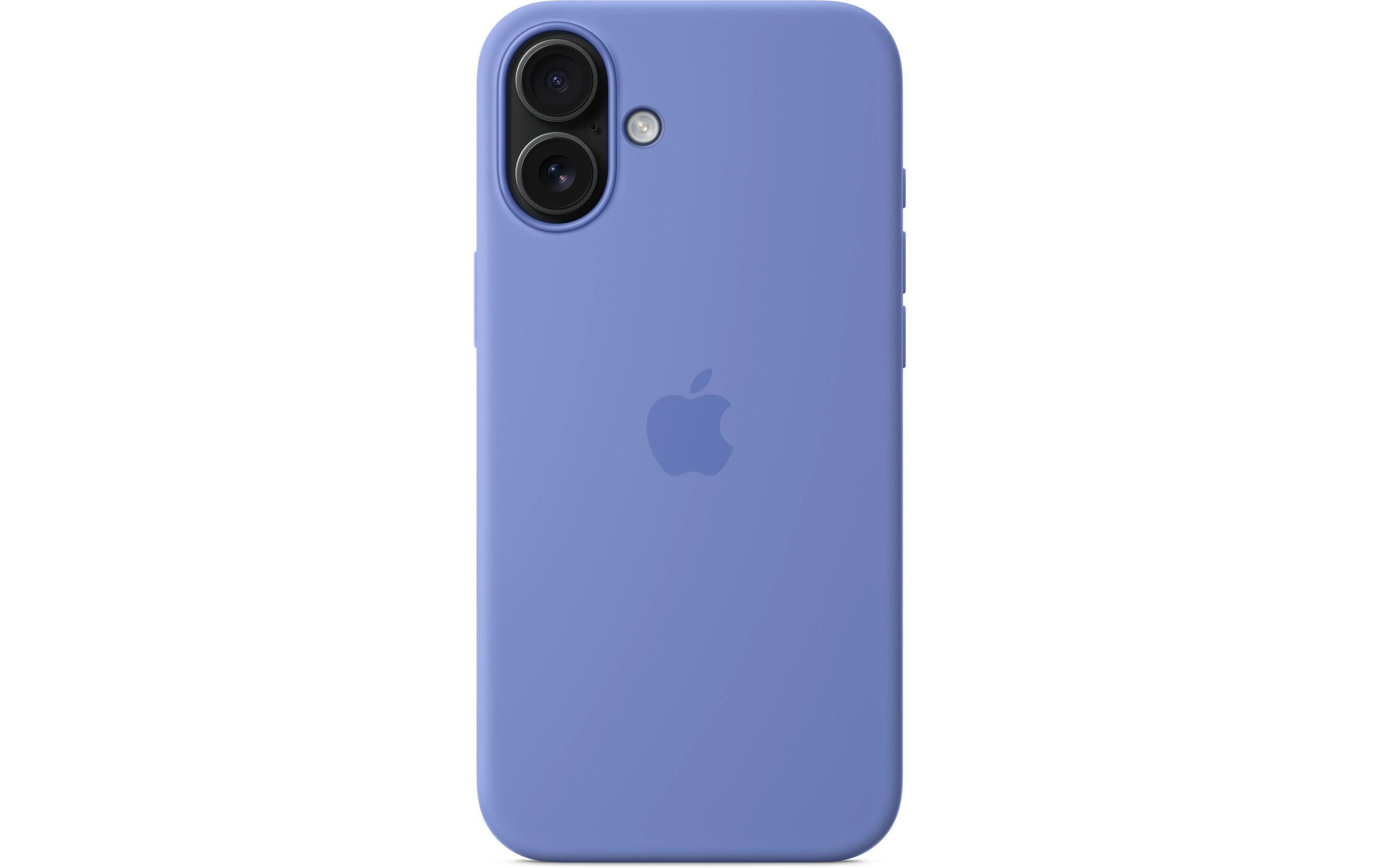 Silicone Case mit MagSafe iPhone 16 Plus PeriwinkleSilikon-Backcover mit «MagSafe» für das Apple iPhone 16 Plus