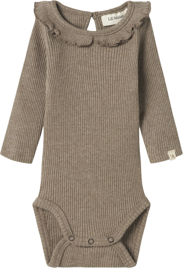 Lil' Atelier NBFSOPHIA SAK LS SLIM BODY LIL Shitake