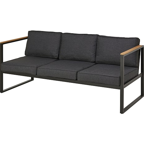 Ohio 3-personers loungesofa - Antracit