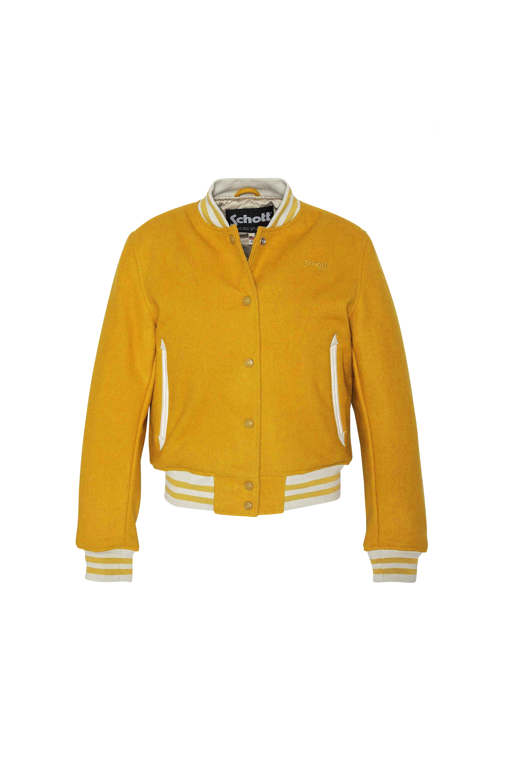 SCHOTT Blouson varsity Jaune