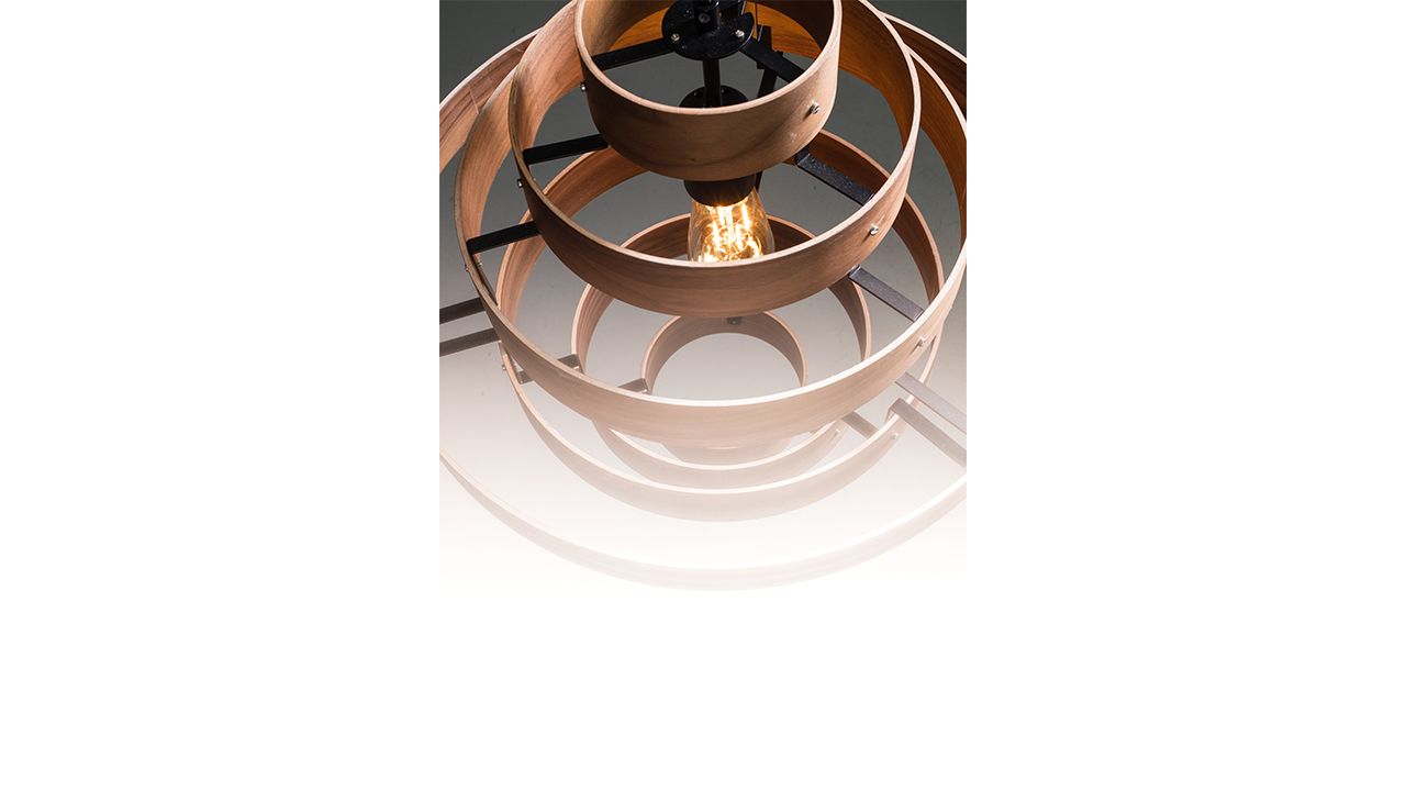 Hanglamp 05-HL4453-77 Walnut  | ETH⌀50  cm