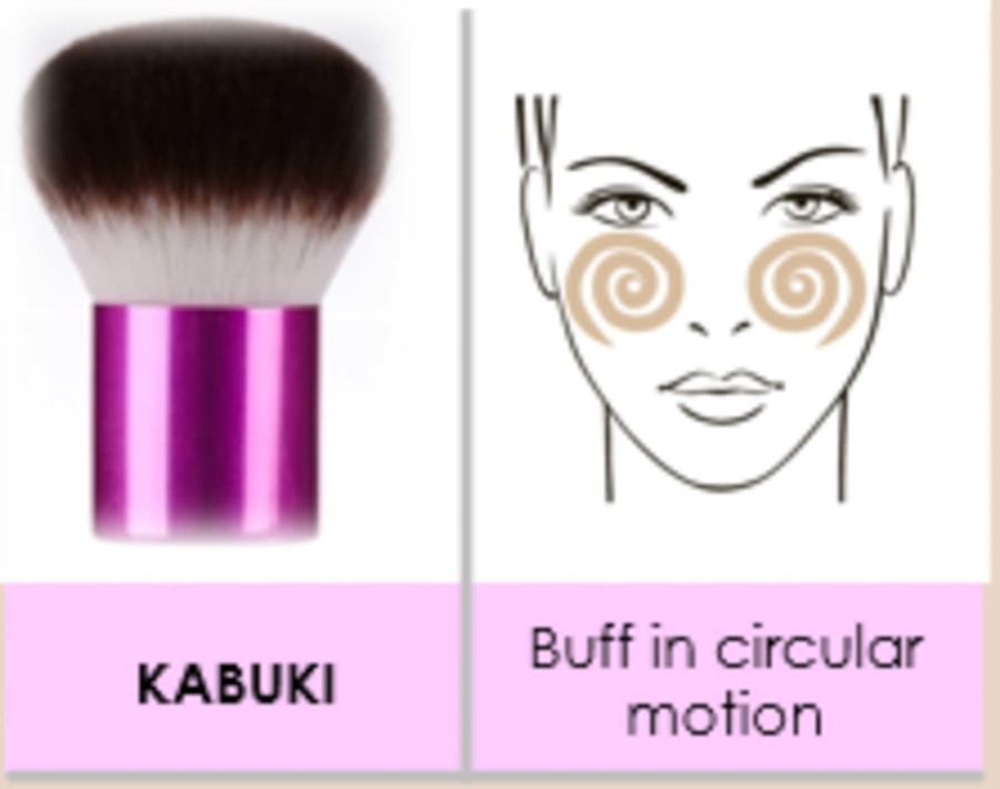 KISS Ruby Kisses Kabuki Brush