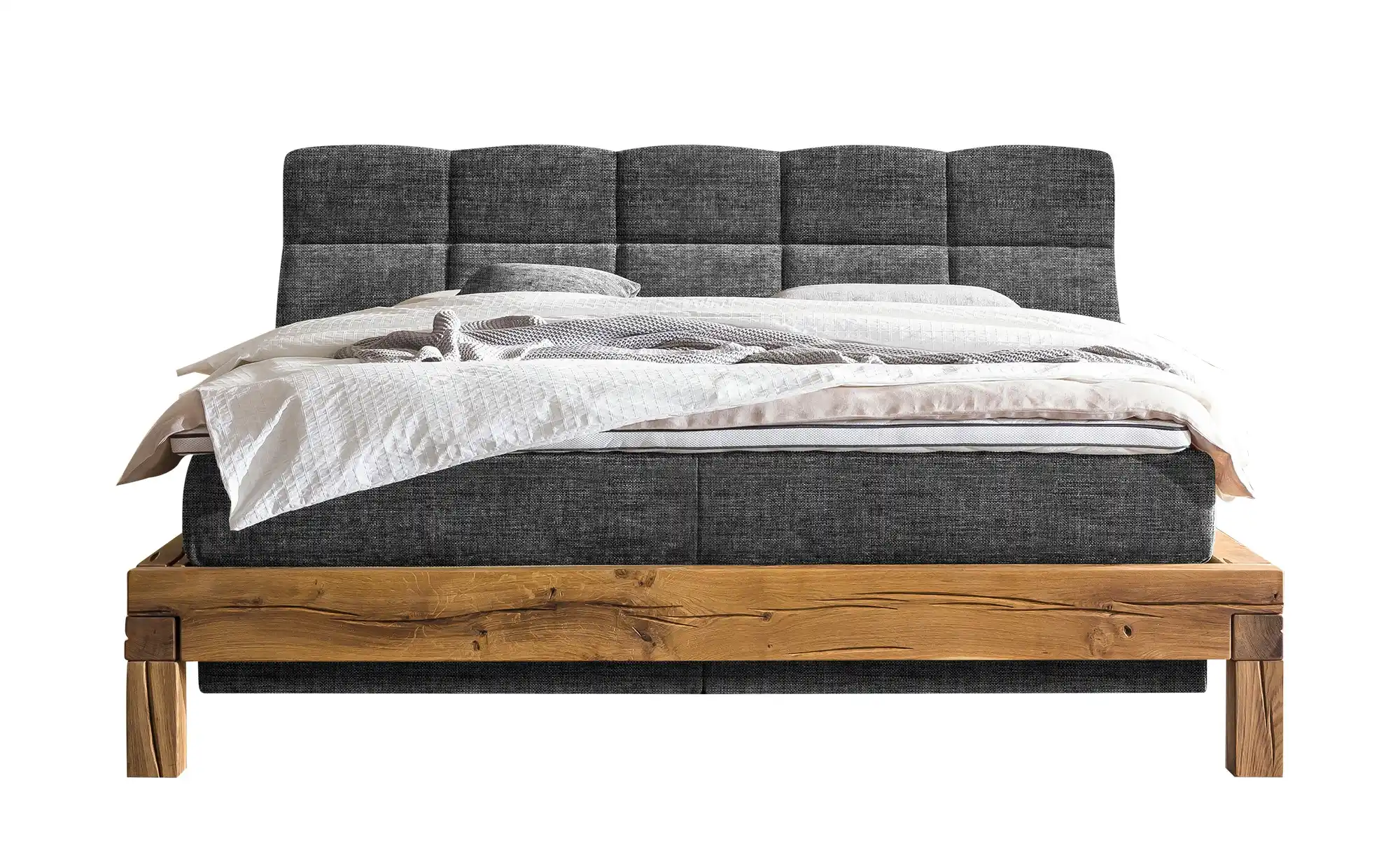 uno Massivholz-Boxspringbett Hakon