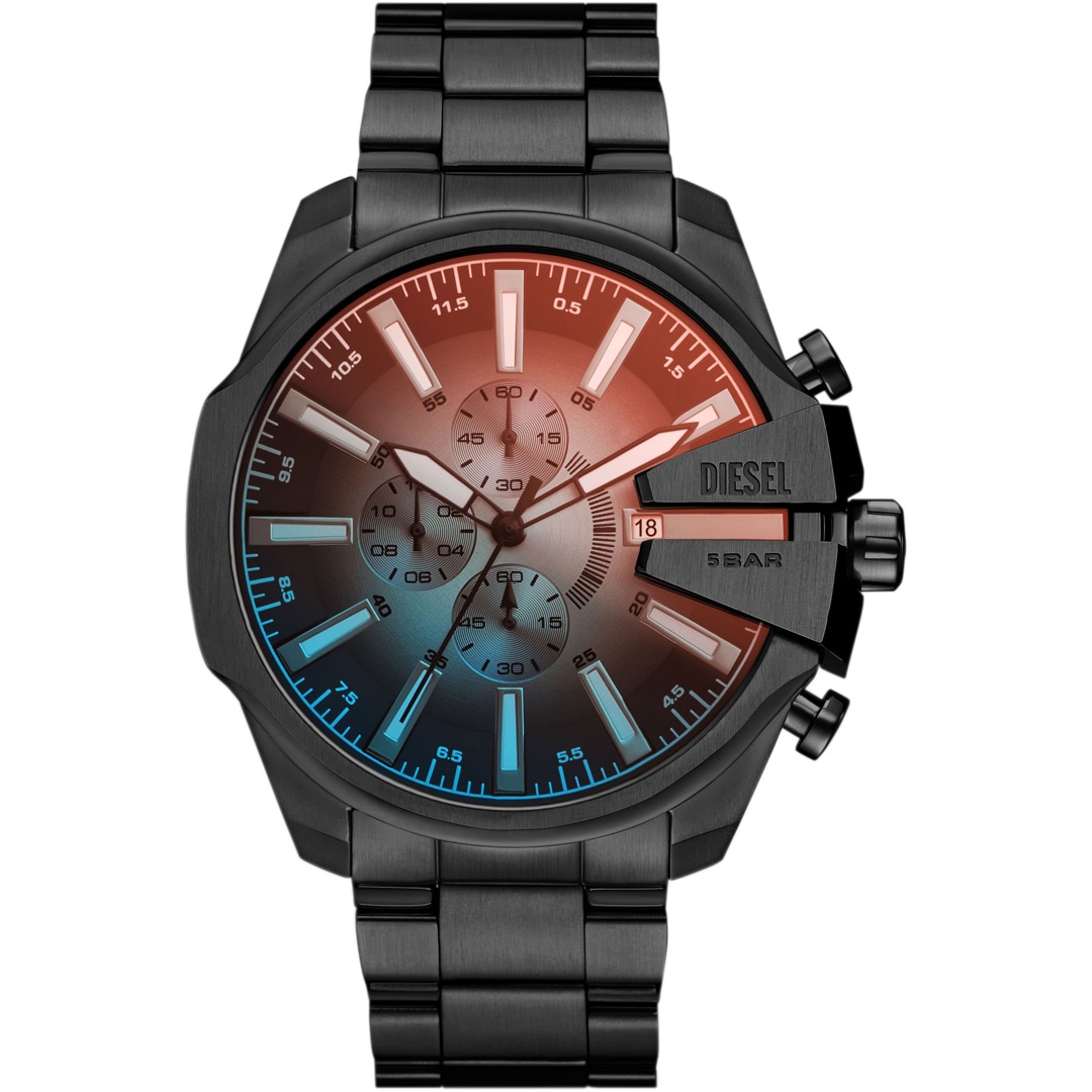 Diesel Mega Chief Slim Chronograph 48mm Schwarz