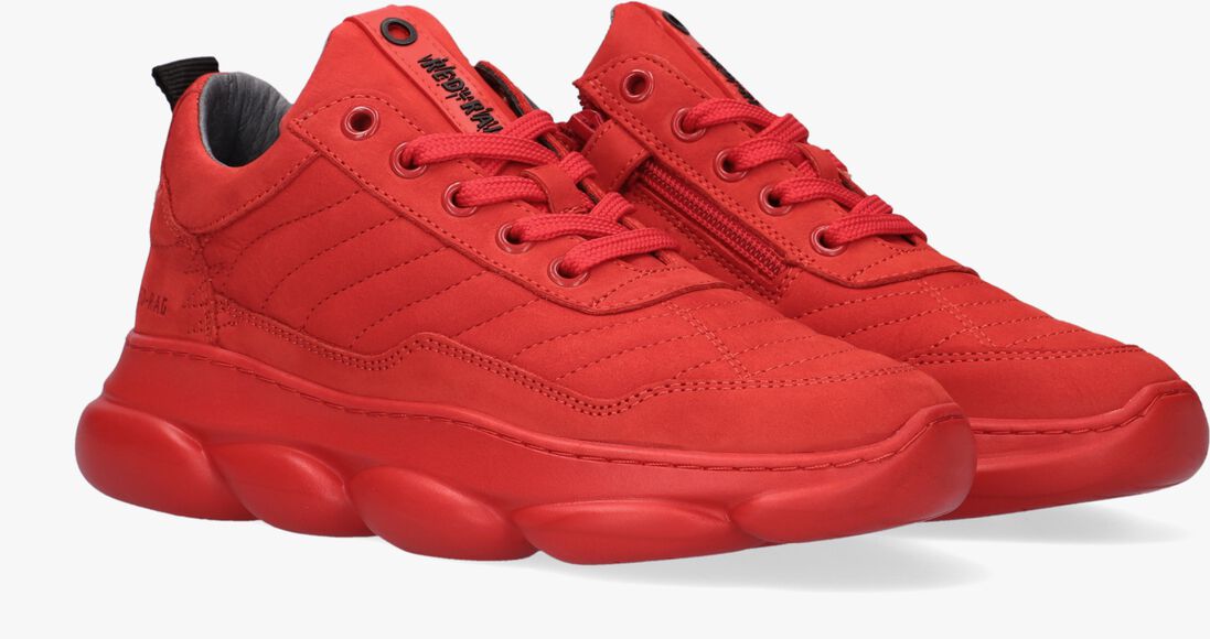RED-RAG rode red-rag lage sneakers 13541
