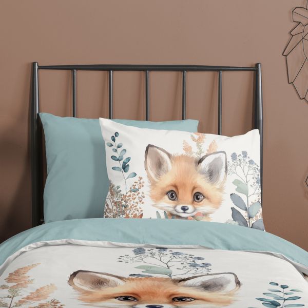 Muller Textiel Goodmorning Dekbedovertrek – Foxx – 140 x 220 cm