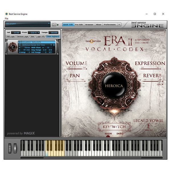 Best Service Era II Vocal Codex