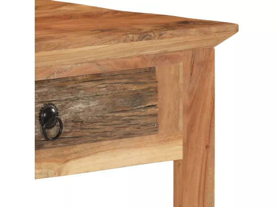 Bureau 110x50x75 cm Bois de récupération massif