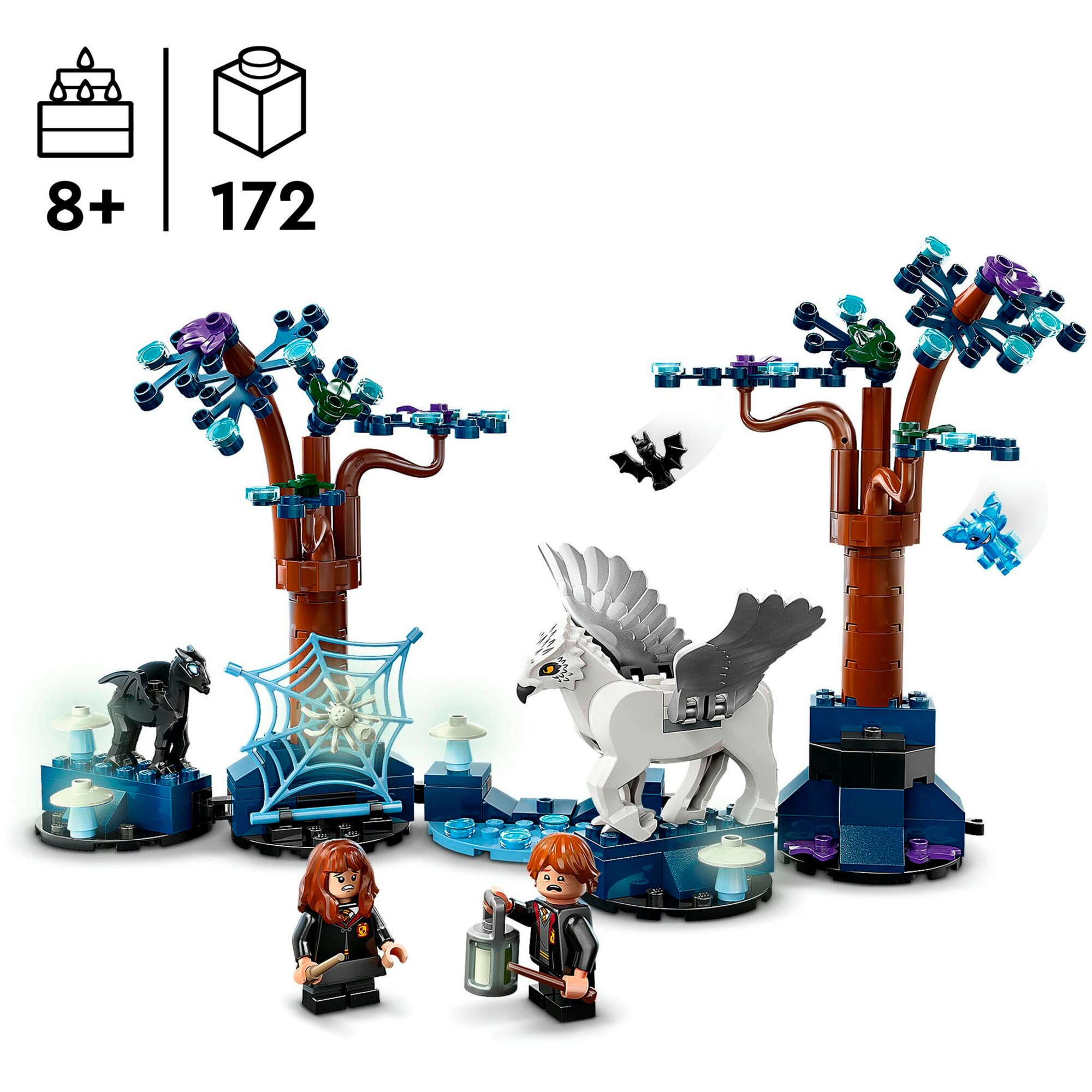 LEGO Konstruktionsspielzeug Harry Potter Der verbotene Wald: Magische Wesen