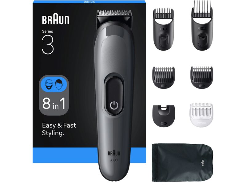 Braun Multirasierer Series 3 All-In-One Styler AIO3540 Multigroomer