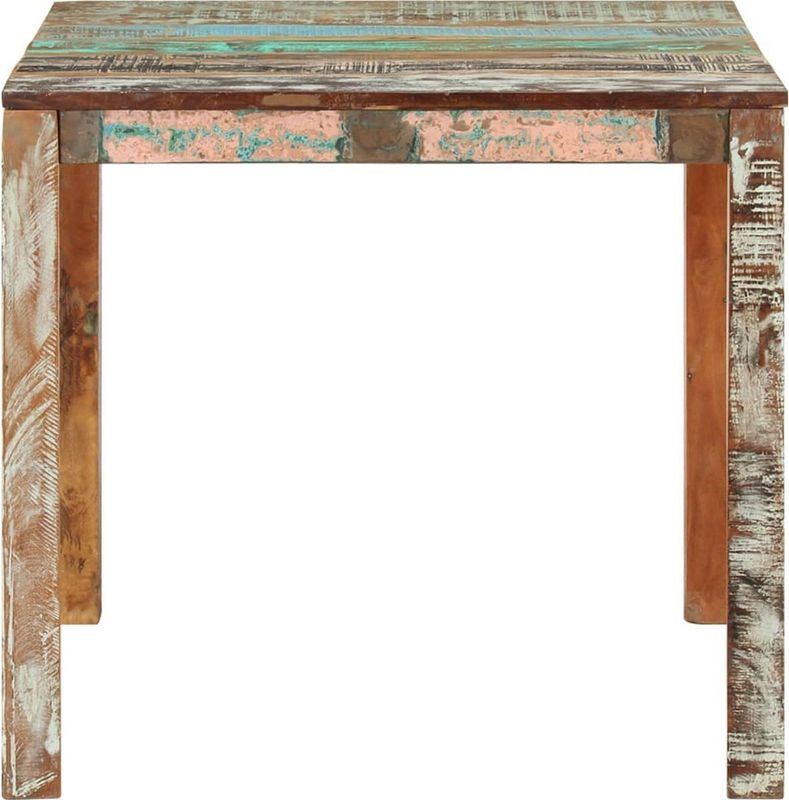 vidaXL - Eettafel - Massief Gerecycled Hout - Uniek Ontwerp