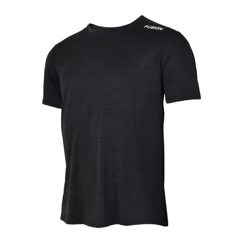 fusion c3 loebe t shirt herre 243 0273 black