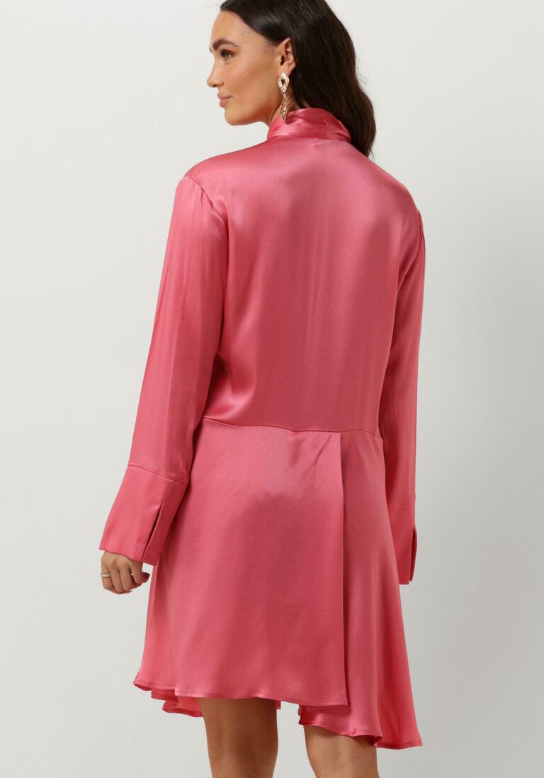 SEMICOUTURE roze semicouture mini jurk maya dress