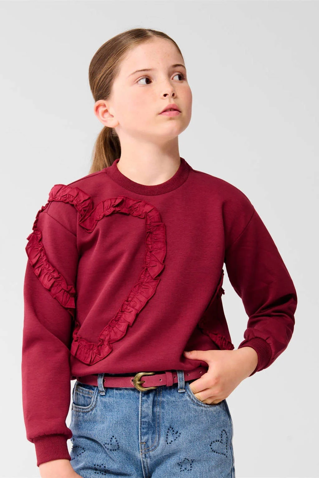 Shoeby sweater rood