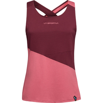 La Sportiva Twist Tank Top Rosebay / Redwood Damen