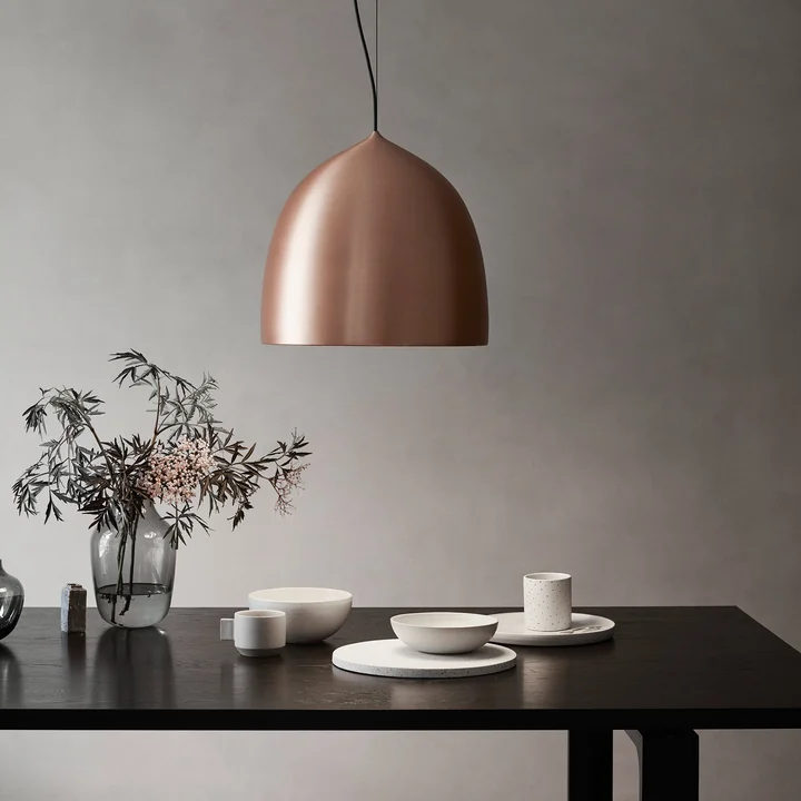 Fritz Hansen - Suspence Pendelleuchte P1, schwarz matt