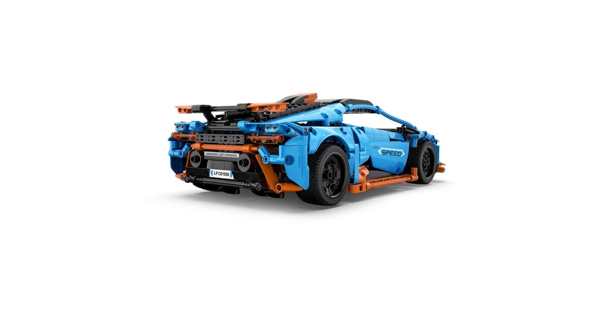 CaDASports Car - Speed Cowboy Constructiespeelgoed  (C61050W, Schaal 1:12)