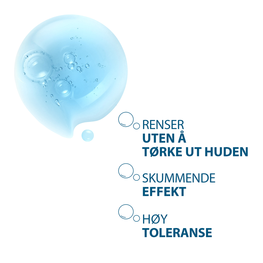 Ducray Keracnyl Foaming Gel til uren hud 400 ml