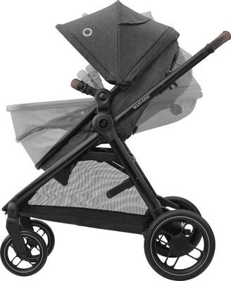 Maxi-Cosi Cosi Zelia S Trio Duovogn 2-i-1, Dark Grey