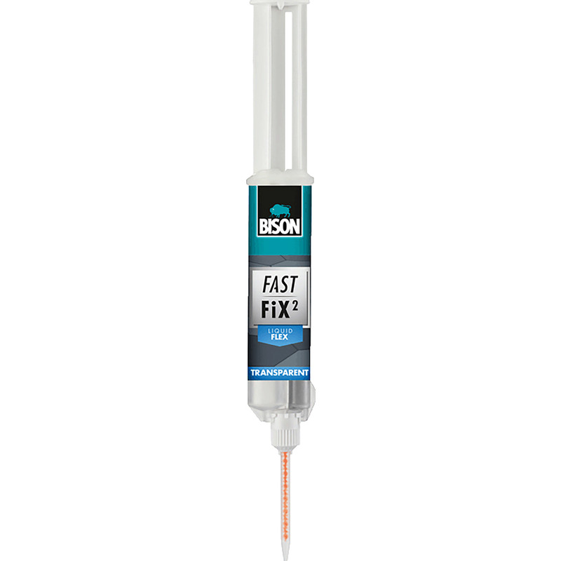 Bison Fast Fix² flex Transparant 10gr