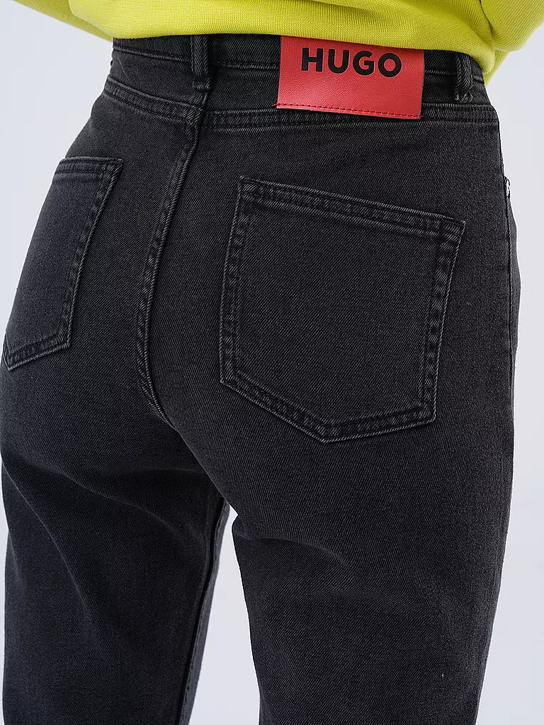 HUGO Jeans Boot Cut Fit GWENDOLYN grau
