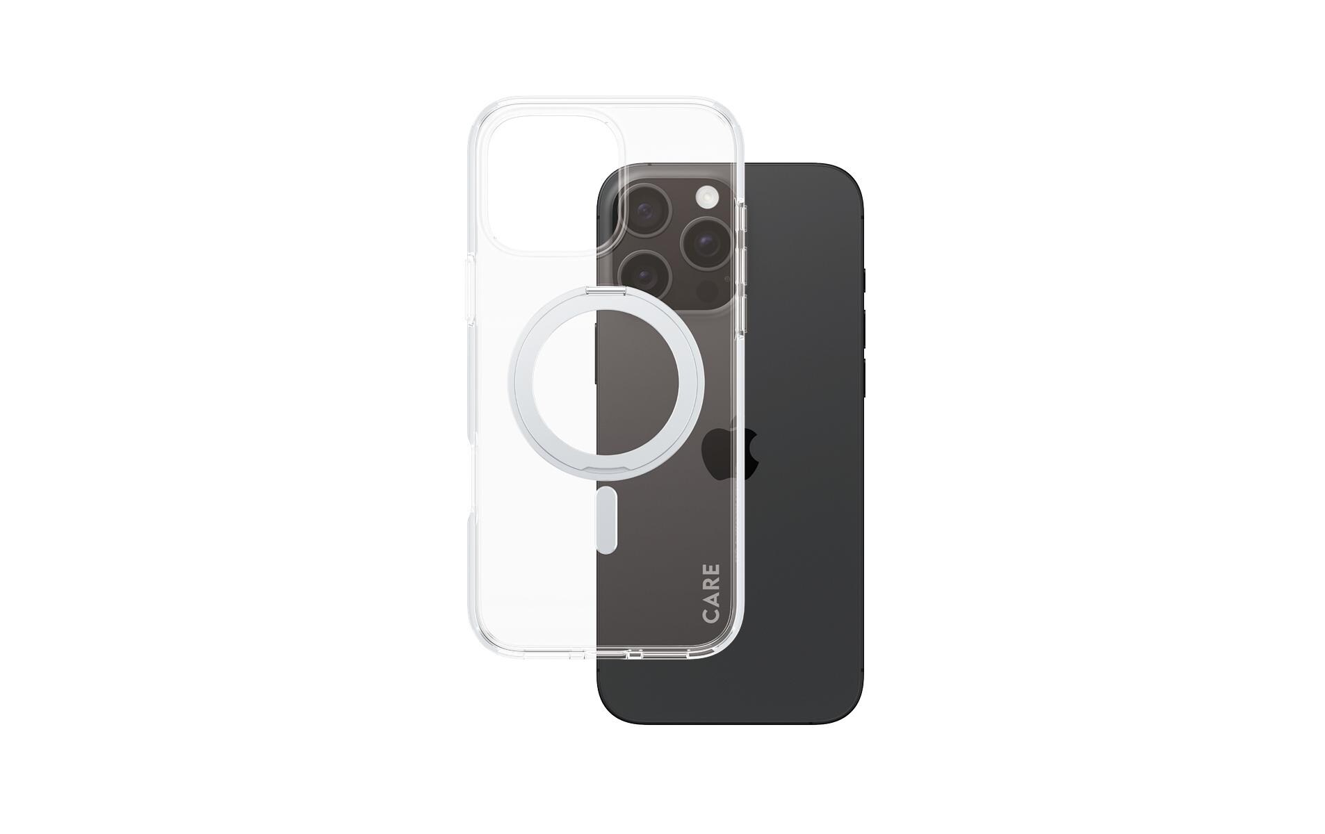 Back Cover Feature Kickstand iPhone 16 Pro Max SilberSchutzhülle für das Apple iPhone 16 Pro Max