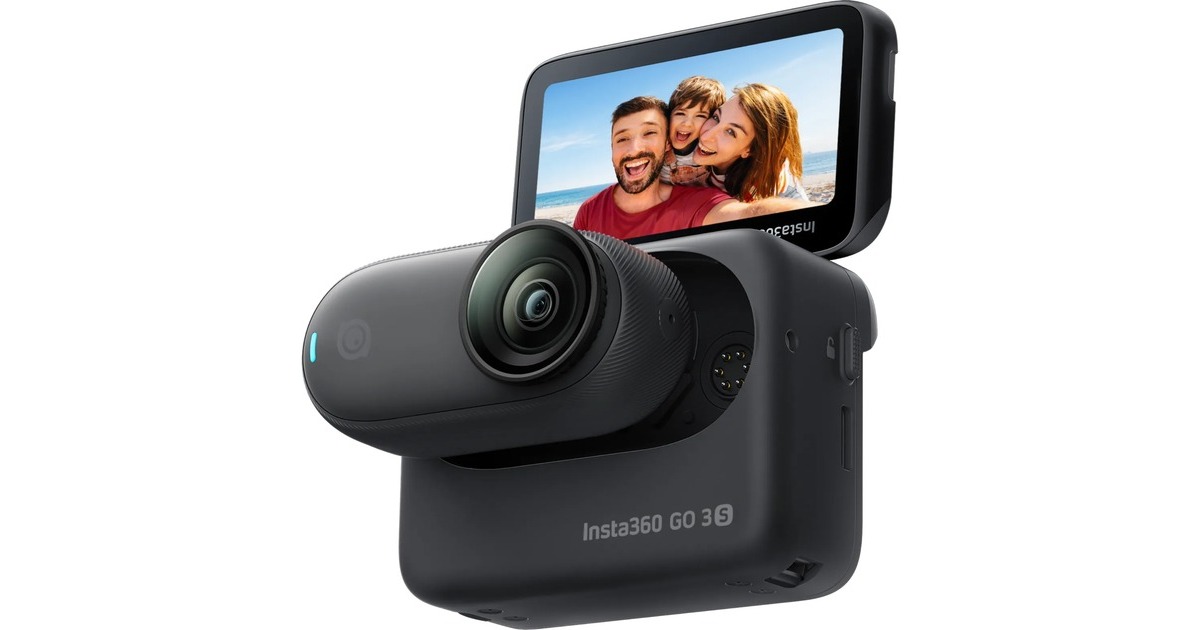 Insta360Go 3S 128GB Standard videocamera  (Zwart)