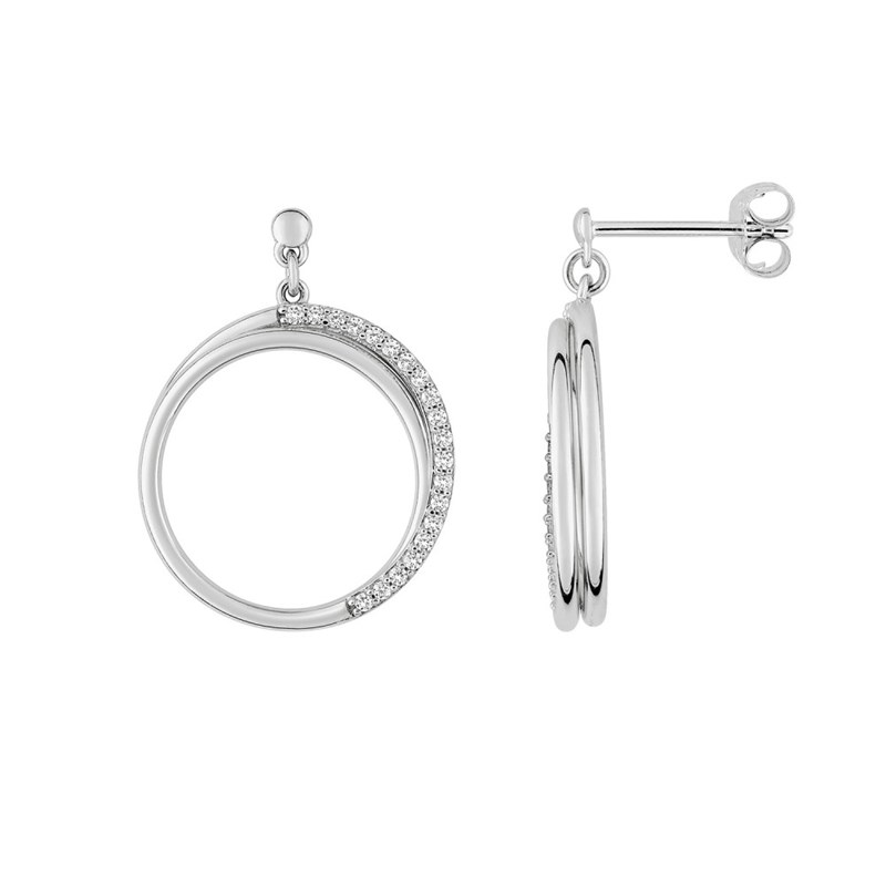 Boucles d'oreilles femme - Argent 925