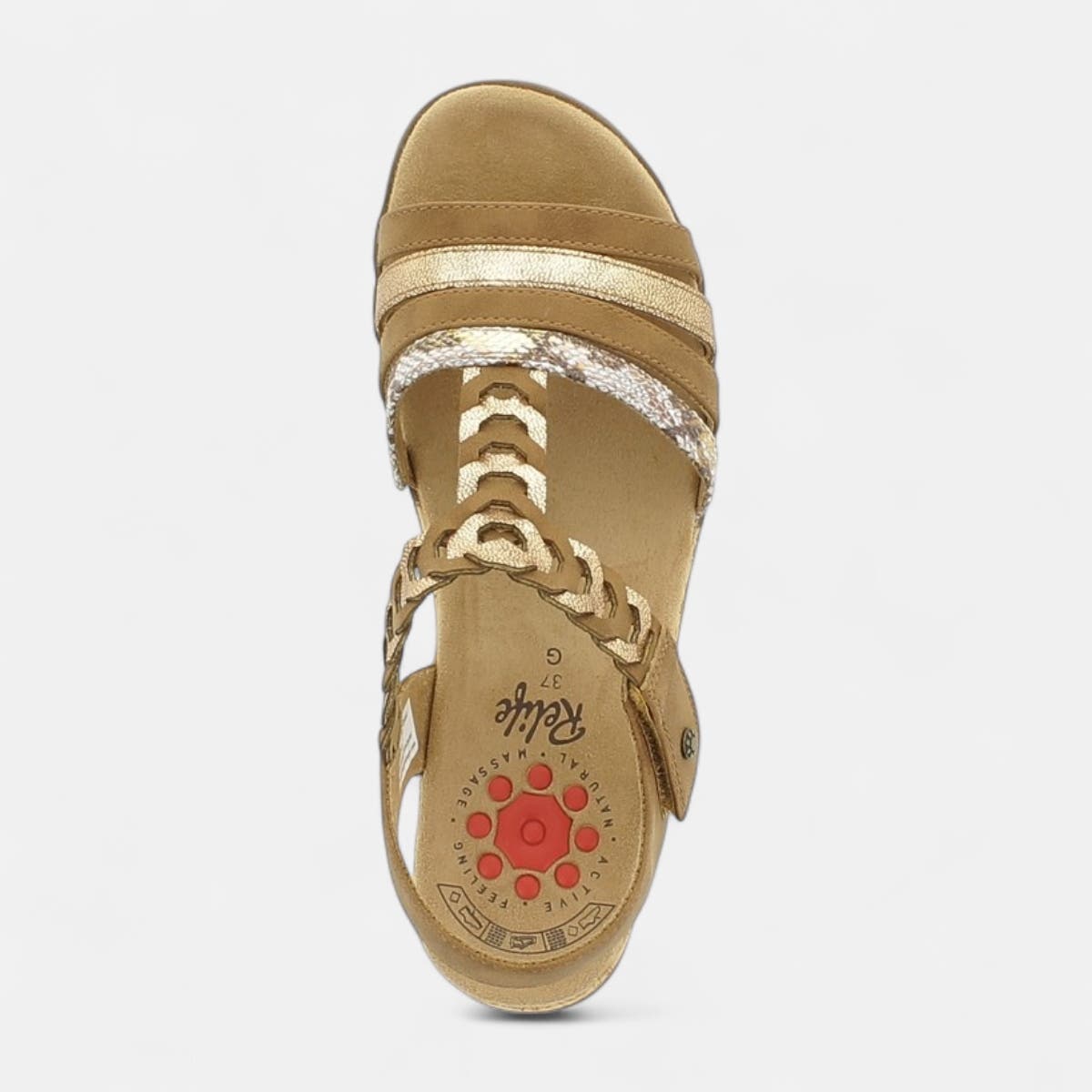 Sandales Femme cognac