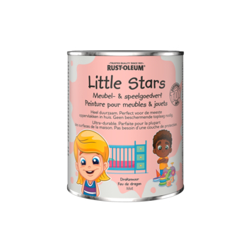 Rustoleum Little Stars meubel- en speelgoedverf matdrakenvuur 750 ml