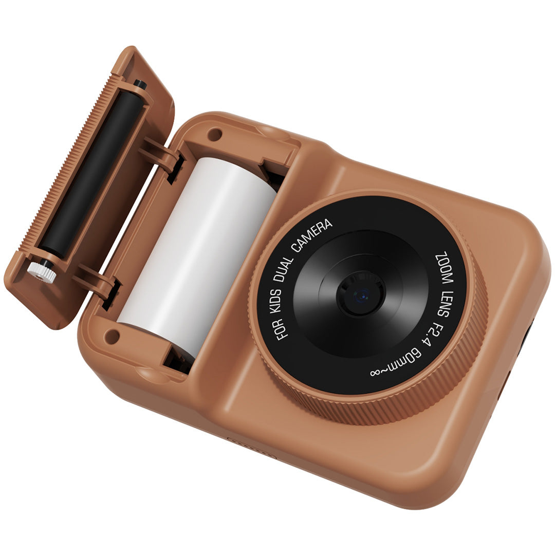 the zoofamily kindercamera met thermische printer zoo print - beer