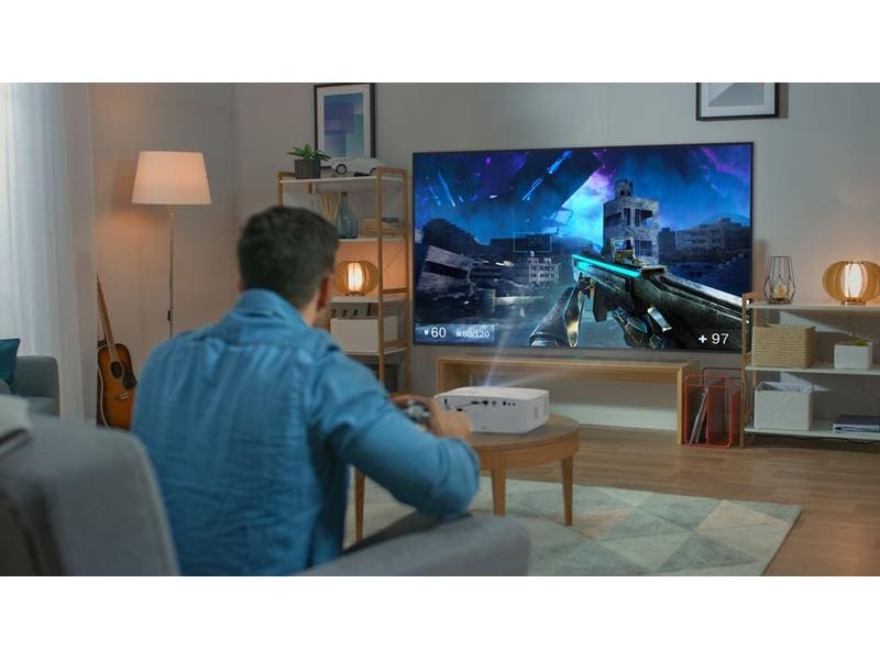 Optoma Kurzdistanzprojektor UHD35STx 4K UHD Gaming und Home Entertainment Kurzdistanz-Projektor